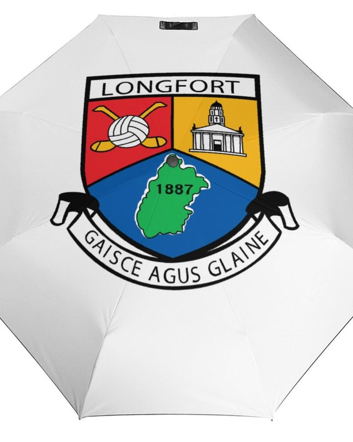Longford GAA Umbrella – Longford County Crest Compact Rain Umbrella