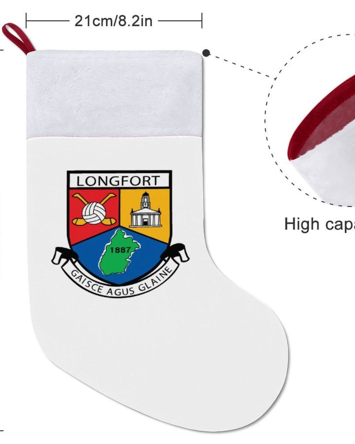 Longford GAA Irish Christmas Socks