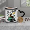 Magic Color Changing Mug – Trifolium Ireland Print Ceramic Coffee Mug