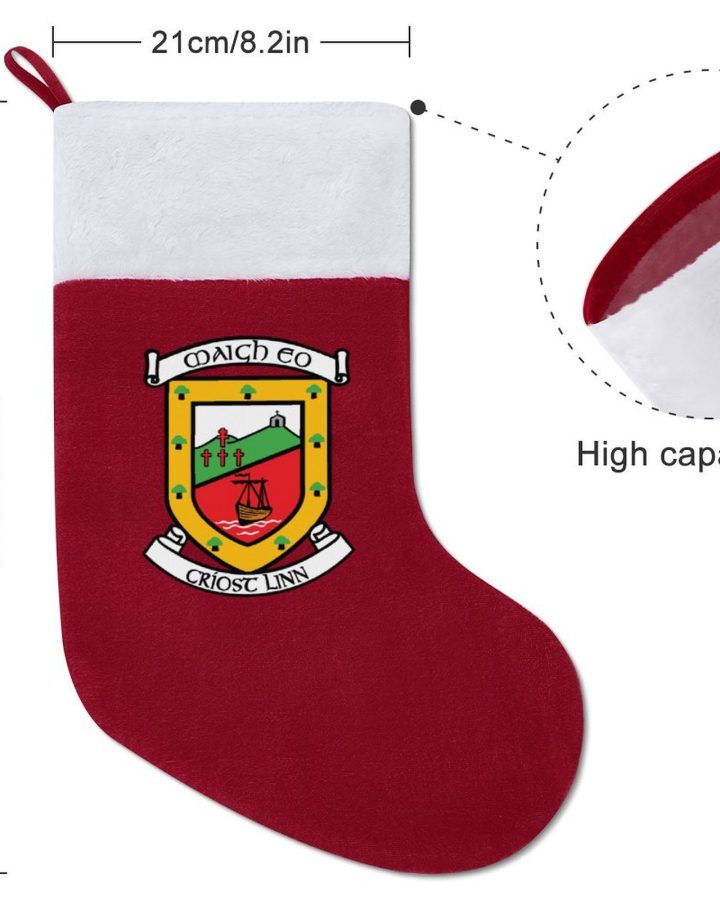 Mayo GAA Irish Christmas Socks