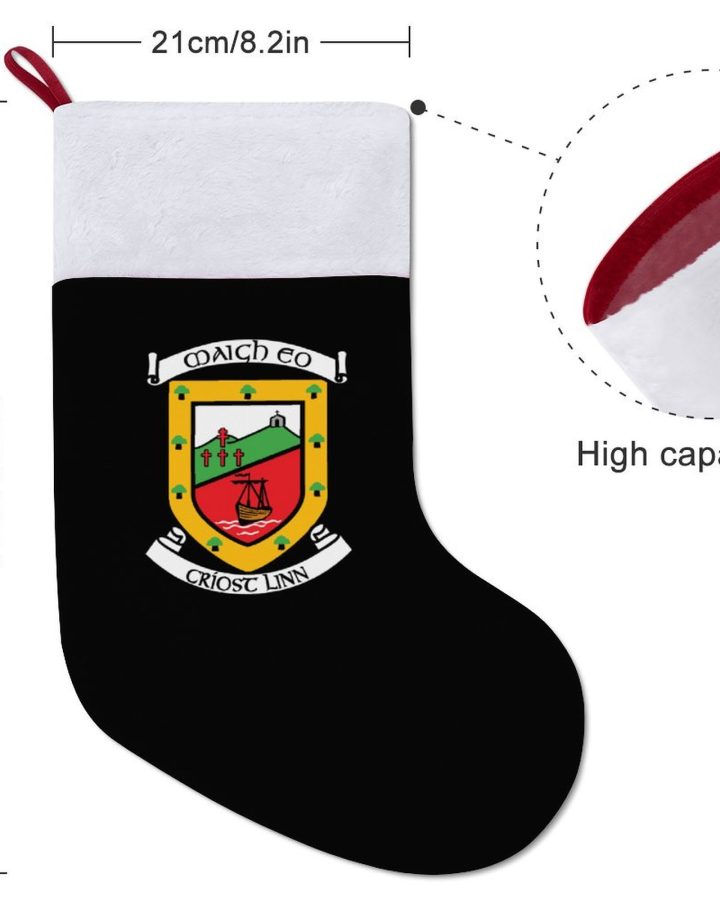 Mayo GAA Irish Christmas Socks