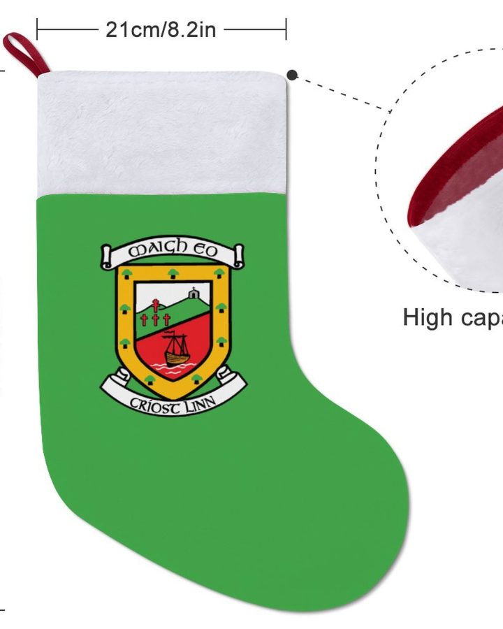 Mayo GAA Irish Christmas Socks