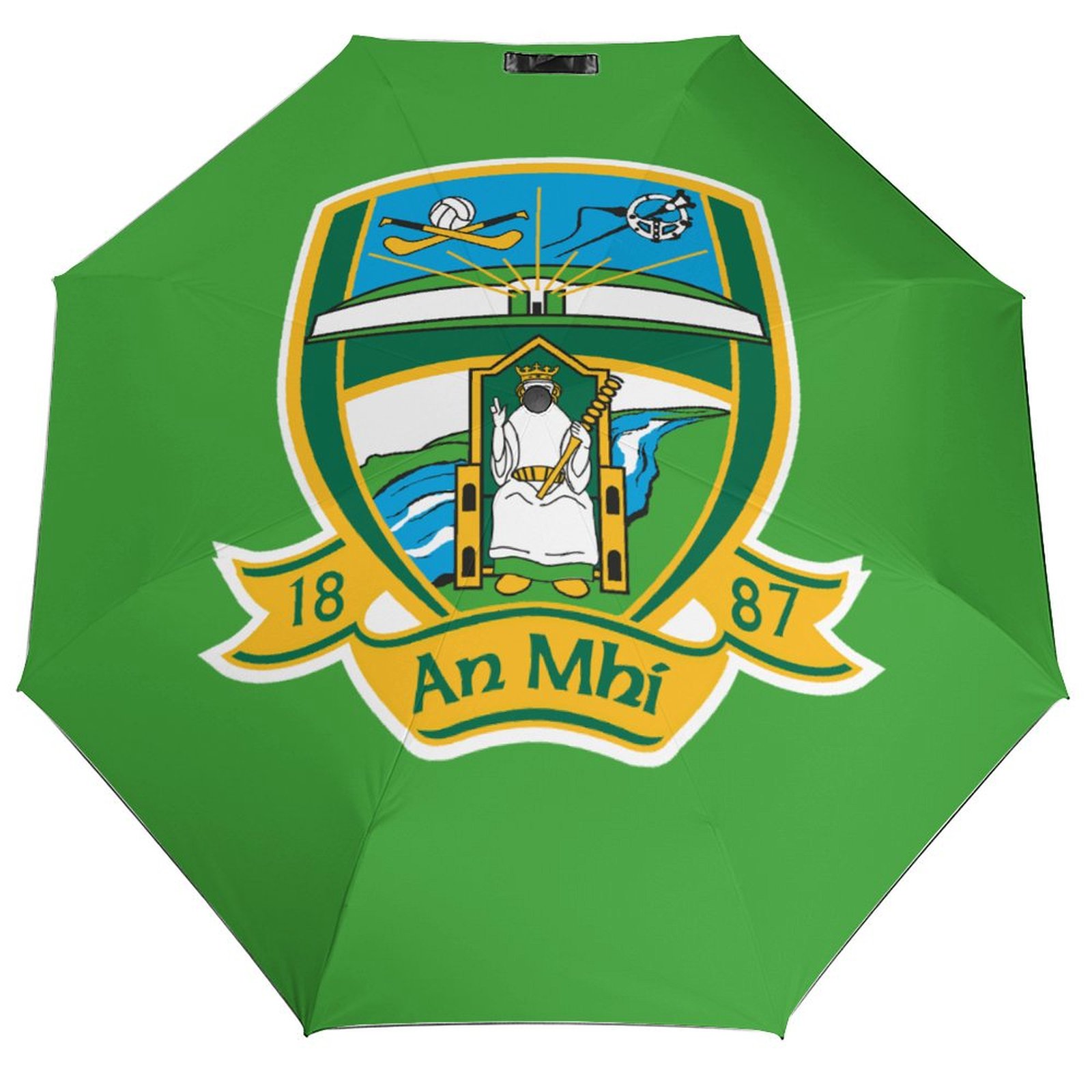 Meath GAA Umbrella – Meath County Crest Compact Rain Umbrella Meath GAA Umbrella – Meath County Crest Compact Rain Umbrella
