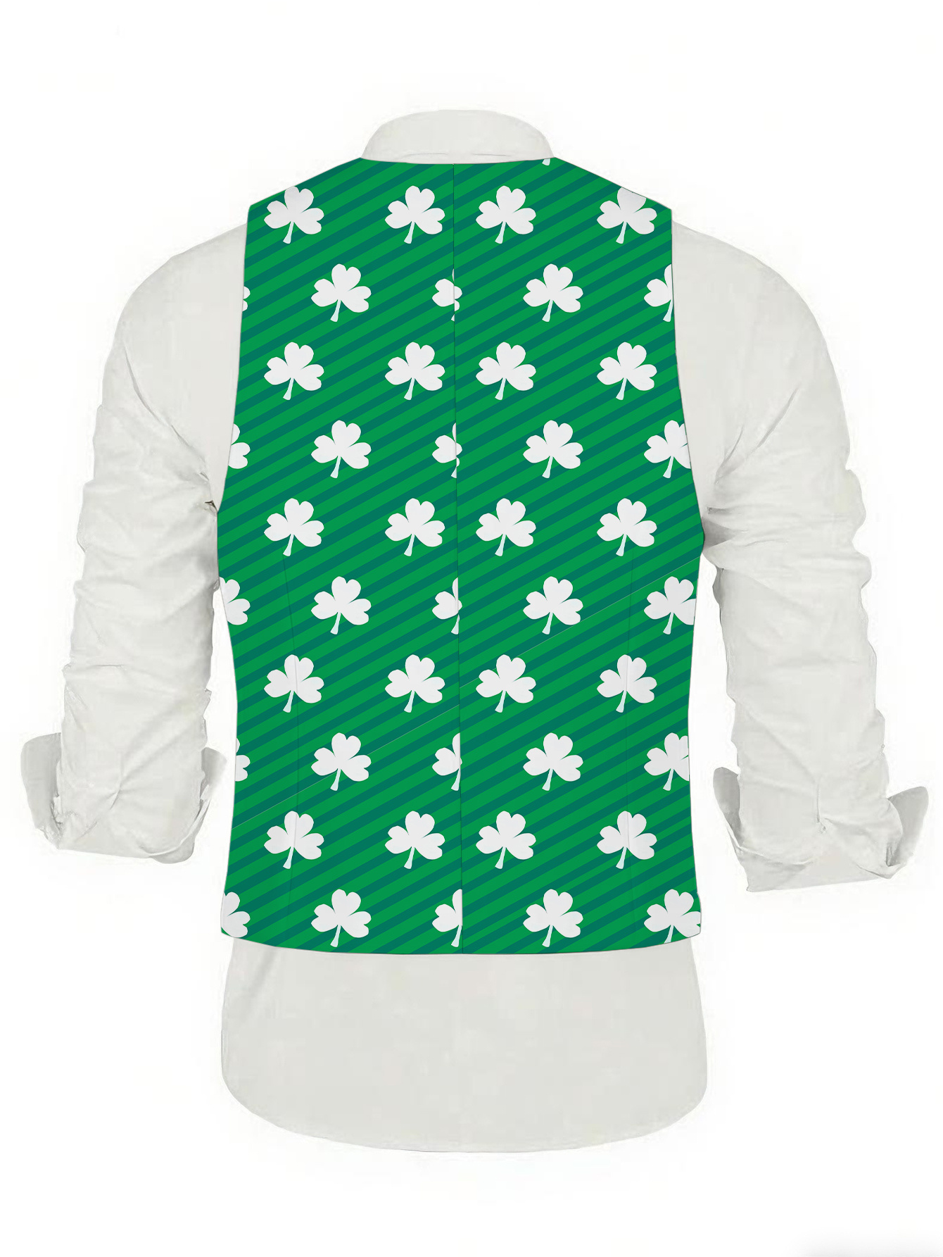 Irish-Themed Suit Set – Clovers Print Irish-Themed Suit Set – Clovers Print