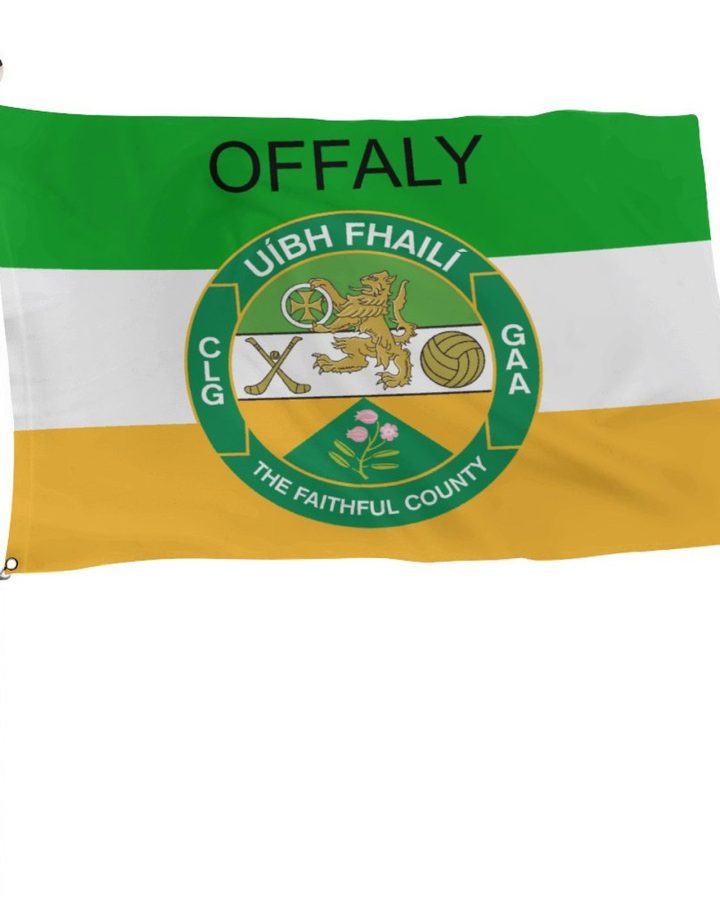 Offaly GAA Flag – County Colours and Crest