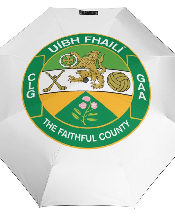 Offaly GAA Umbrella – Offaly County Crest Compact Rain Umbrella