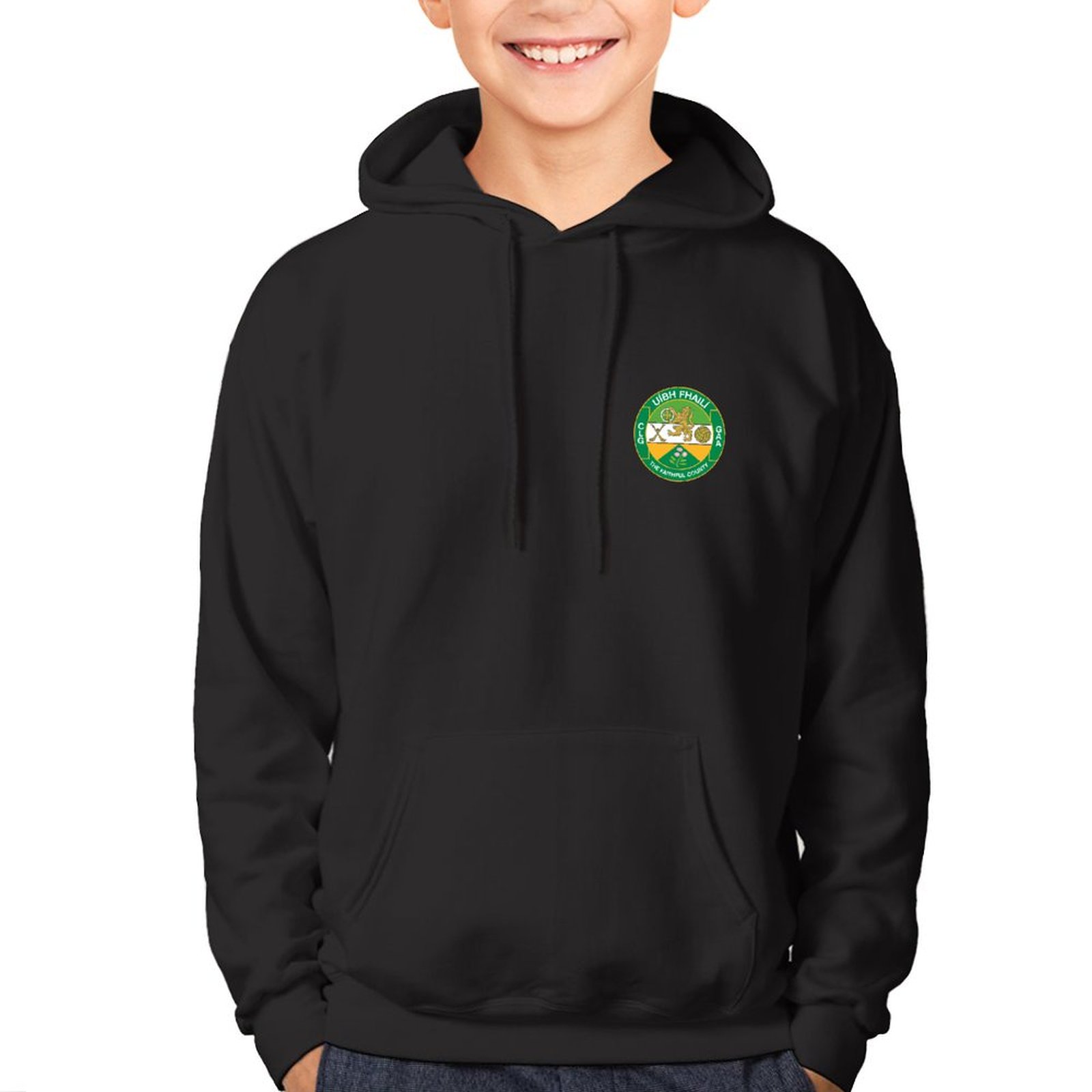 Roscommon Kids GAA Hoodie – Official County Crest Roscommon Kids GAA Hoodie