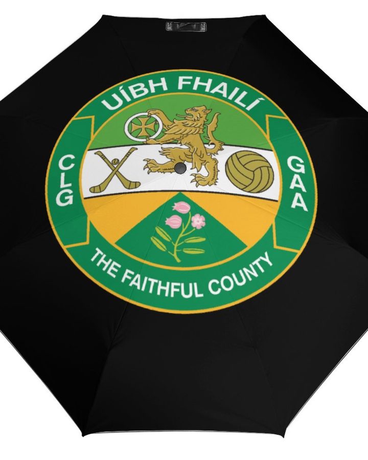 Offaly GAA Umbrella – Offaly County Crest Compact Rain Umbrella