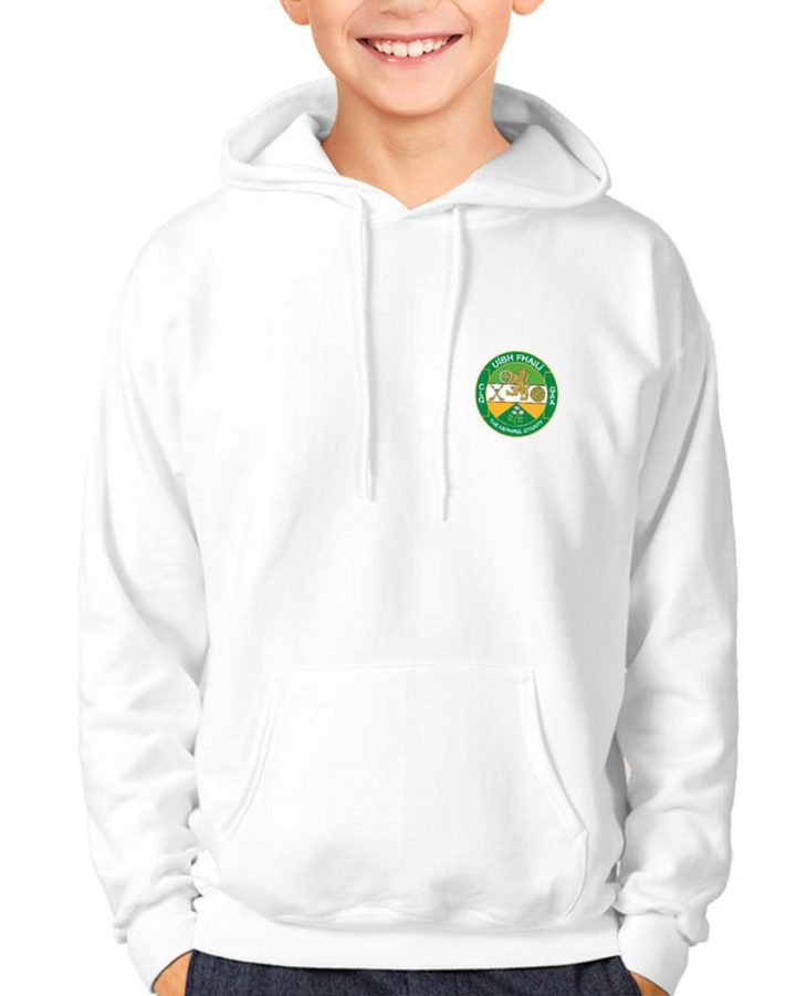 Offaly Kids GAA Hoodie – Official County Crest