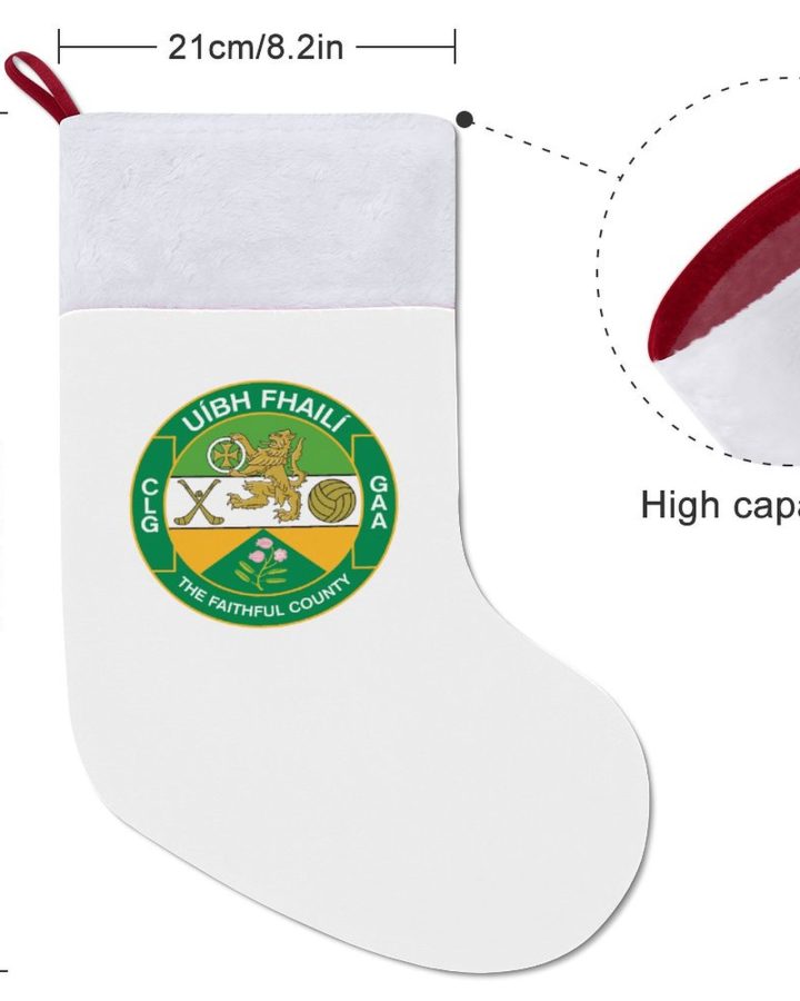 Offaly GAA Irish Christmas Socks