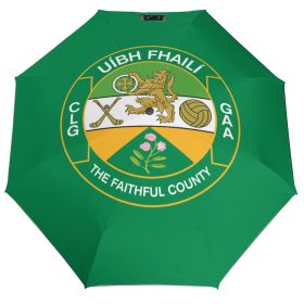 Offaly GAA Umbrella – Offaly County Crest Compact Rain Umbrella Offaly GAA Umbrella – Offaly County Crest Compact Rain Umbrella