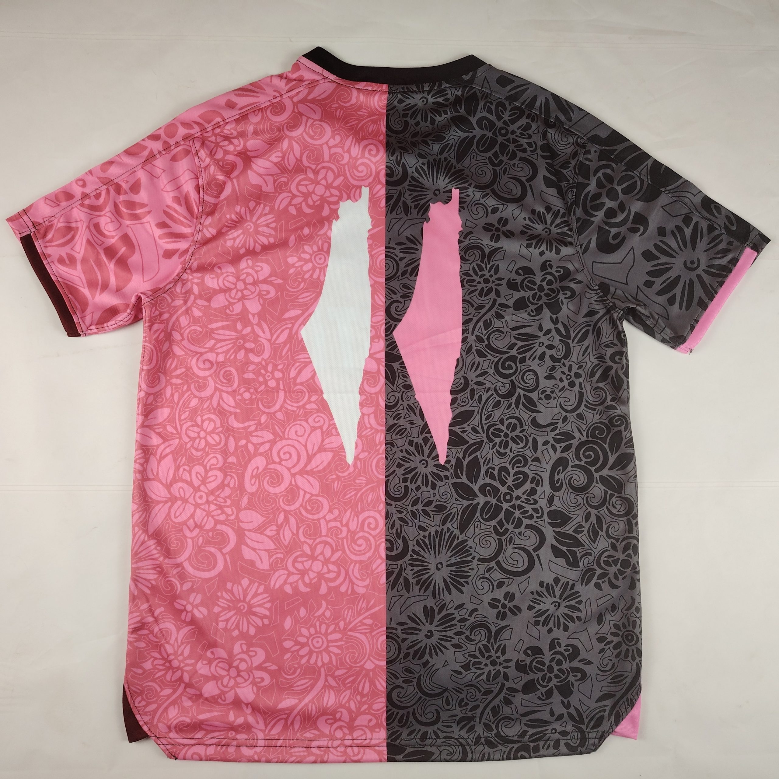 Palestine 2025-2026 Black Pink Short Sleeve Arabic Jersey Palestine 2025-2026 Black Pink Short Sleeve Arabic Jersey