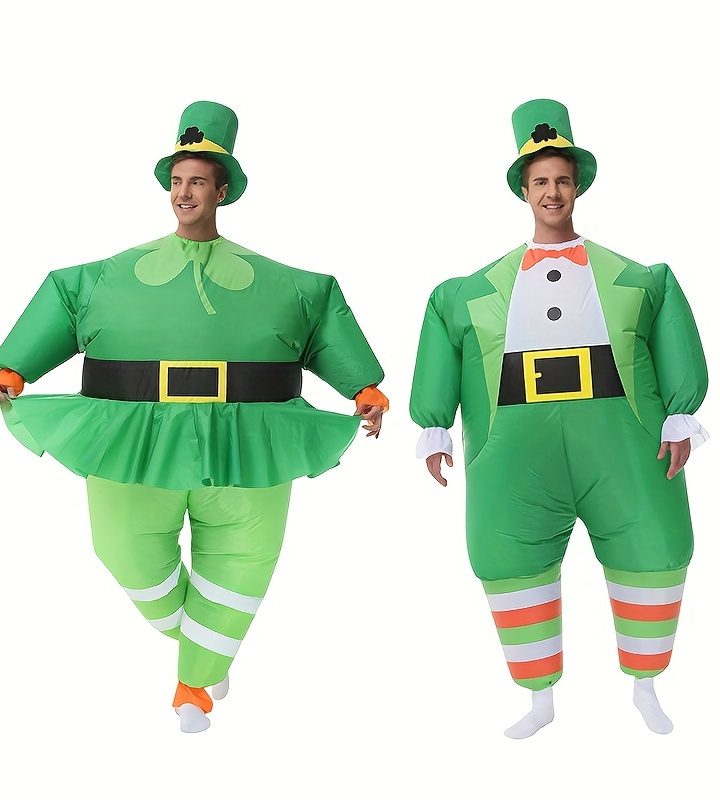 Patrick's Day in style with this Leprechaun Costume Set