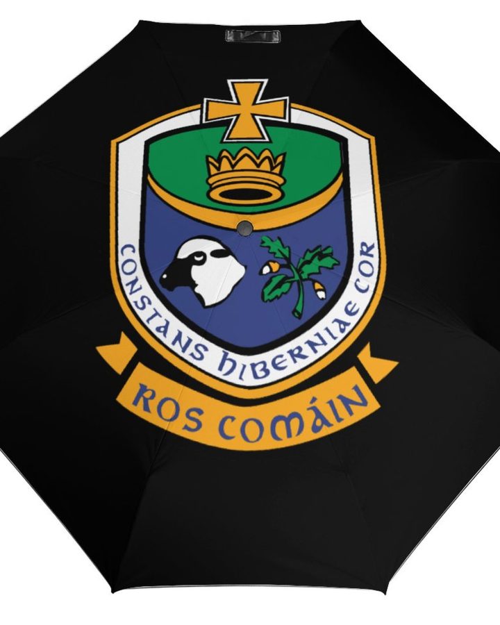 Roscommon GAA Umbrella – Roscommon County Crest Compact Rain Umbrella