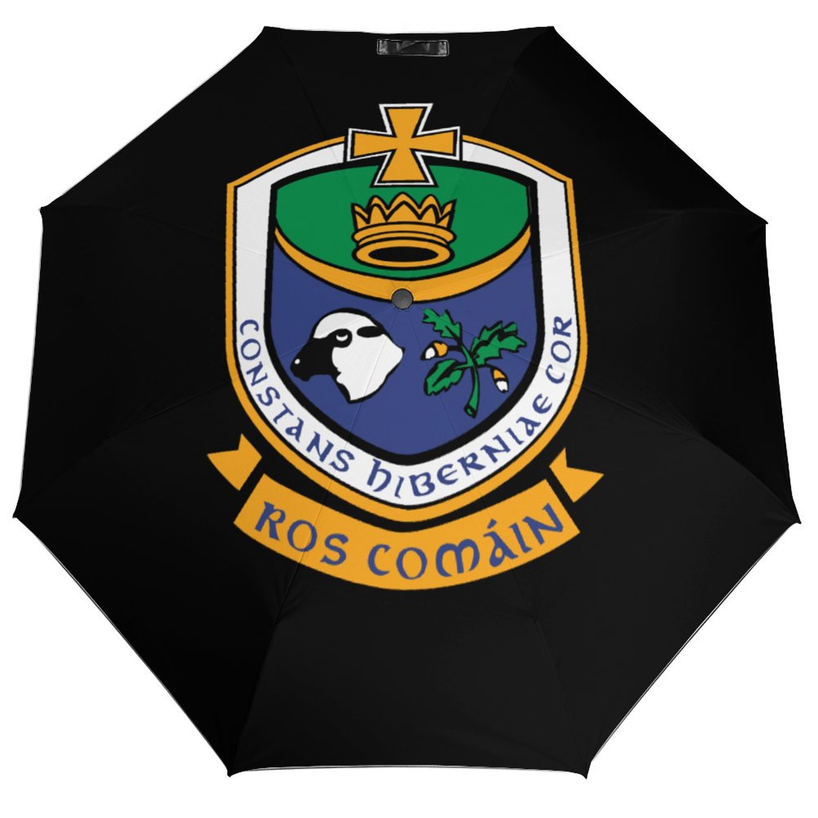 Roscommon GAA Umbrella – Roscommon County Crest Compact Rain Umbrella Roscommon GAA Umbrella – Roscommon County Crest Compact Rain Umbrella