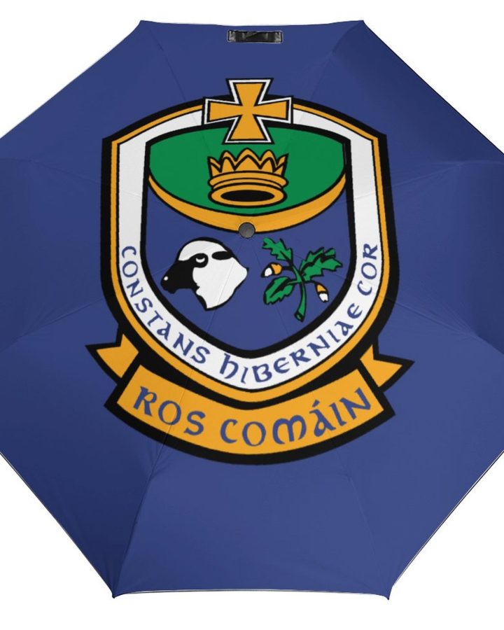 Roscommon GAA Umbrella – Roscommon County Crest Compact Rain Umbrella Roscommon GAA Umbrella – Roscommon County Crest Compact Rain Umbrella