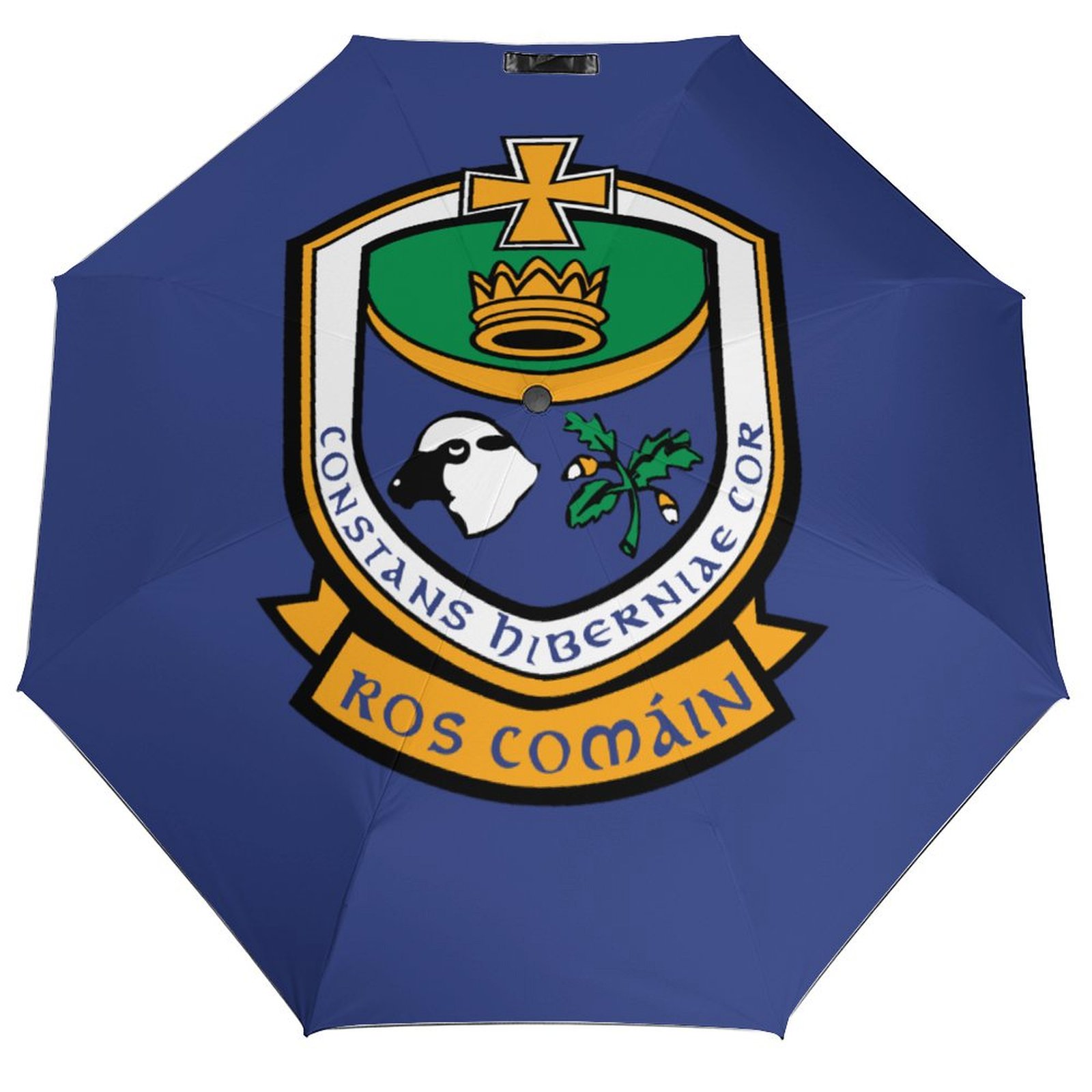 Roscommon GAA Umbrella – Roscommon County Crest Compact Rain Umbrella Roscommon GAA Umbrella – Roscommon County Crest Compact Rain Umbrella