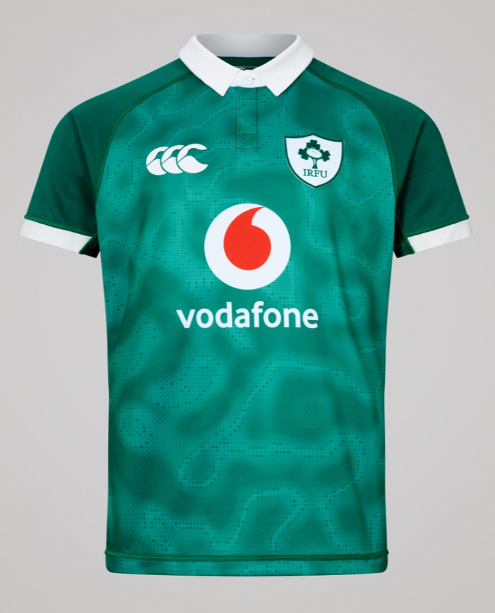 IRFU Ireland Rugby 2025/26 Mens Home Test Jersey