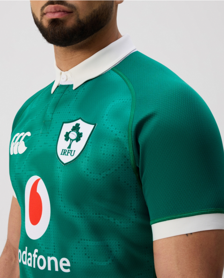 IRFU Ireland Rugby 2025/26 Mens Home Test Jersey