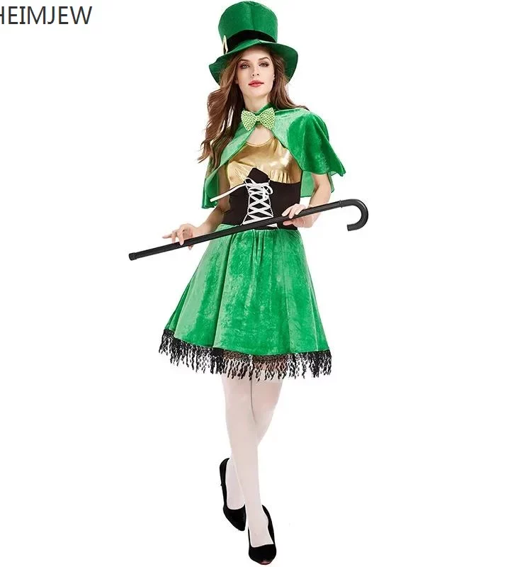 Sexy St. Patrick's Day Green Lucky Fairy Fancy Dress