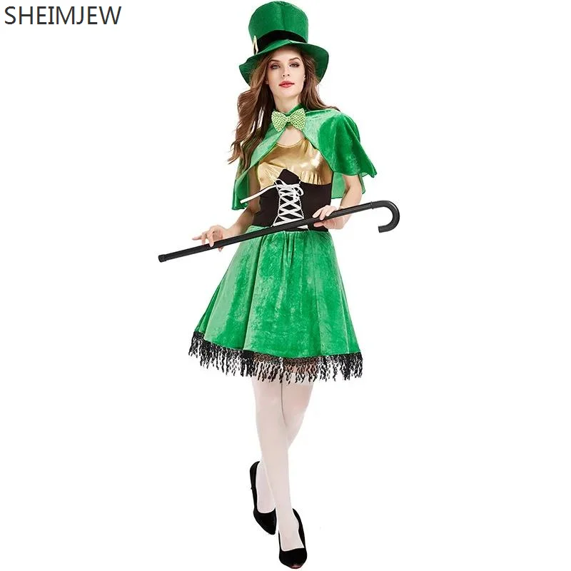 Sexy St. Patrick's Day Green Lucky Fairy Fancy Dress Sexy St. Patrick's Day Green Lucky Fairy Fancy Dress