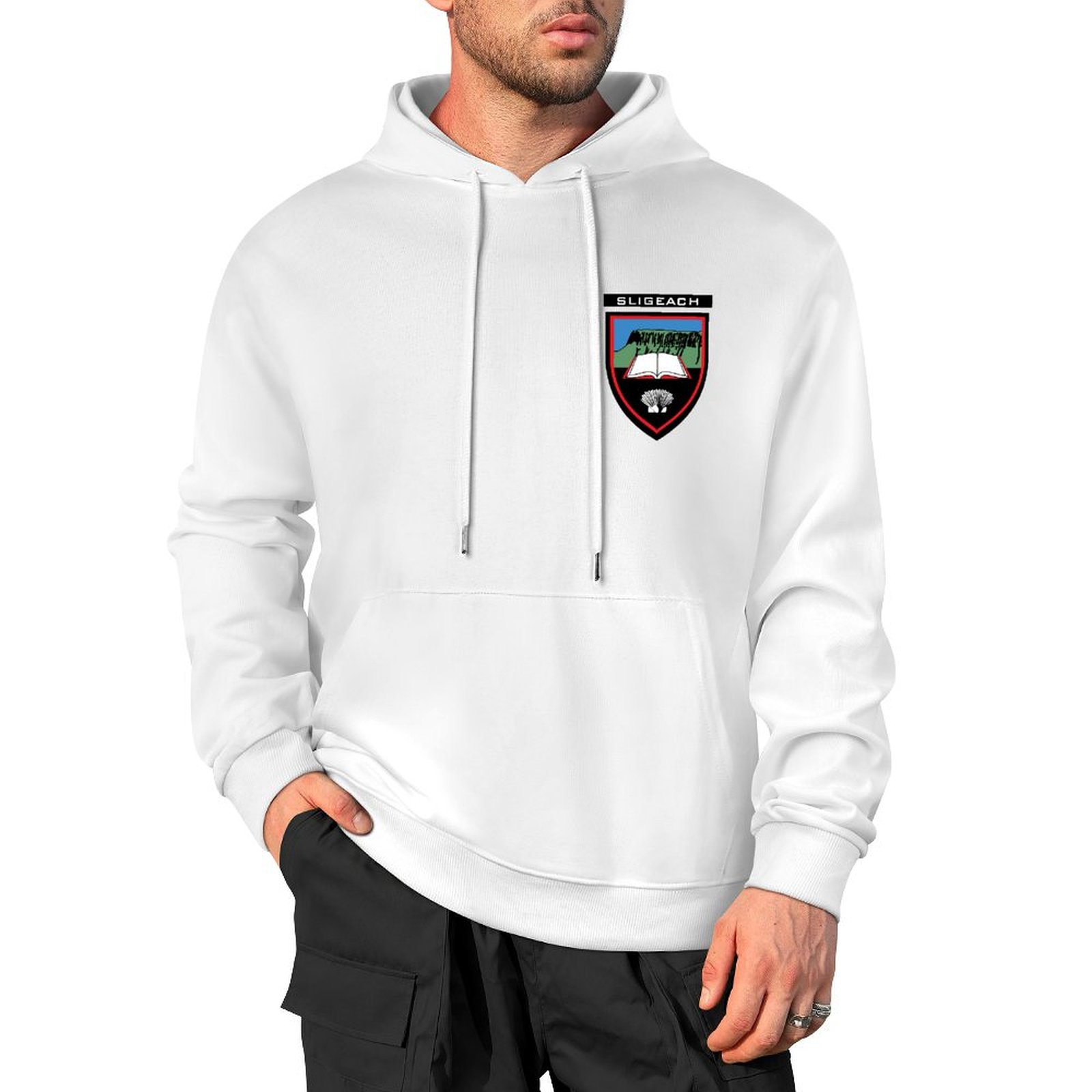 Sligo GAA Adults Hoodie with County Crest Sligo GAA Adults Hoodie with County Crest