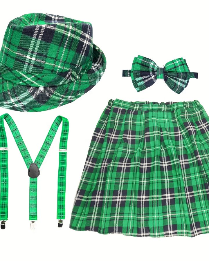 St. Patrick's Day Costume Accessories Set for Men & Women