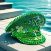 Steampunk Captain Hat with Rhinestones – Adjustable Military Sequin Party Cap