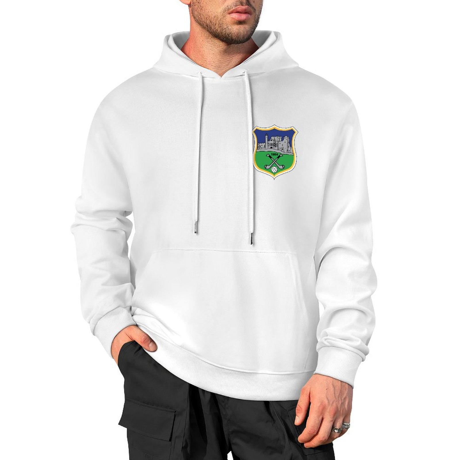 Tipperary GAA Adults Hoodie with County Crest Tipperary GAA Adults Hoodie with County Crest