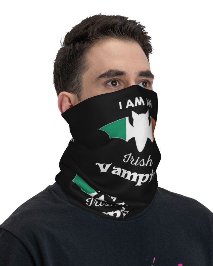 Vampire Ireland Flag Halloween Scarf Balaclava – Breathabl Vampire Ireland Flag Halloween Scarf Balaclava – Breathabl