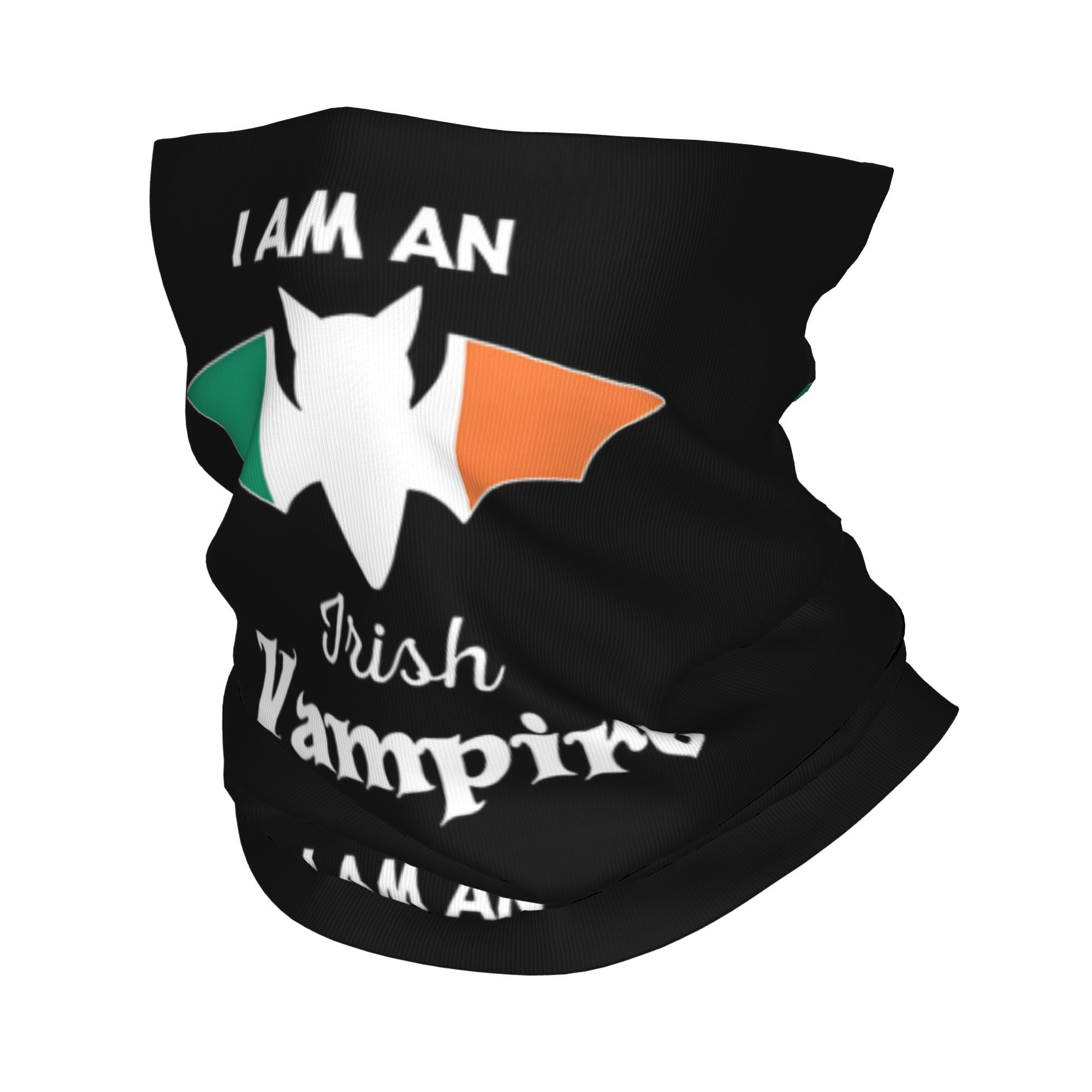 Vampire Ireland Flag Halloween Scarf Balaclava – Breathabl Vampire Ireland Flag Halloween Scarf Balaclava – Breathabl