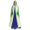 Vintage Celtic Floral Robe Cloak