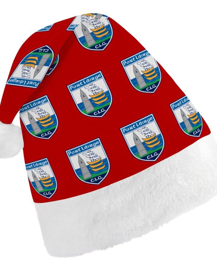 Waterford GAA Irish Christmas Hat – County Crest Santa Hat