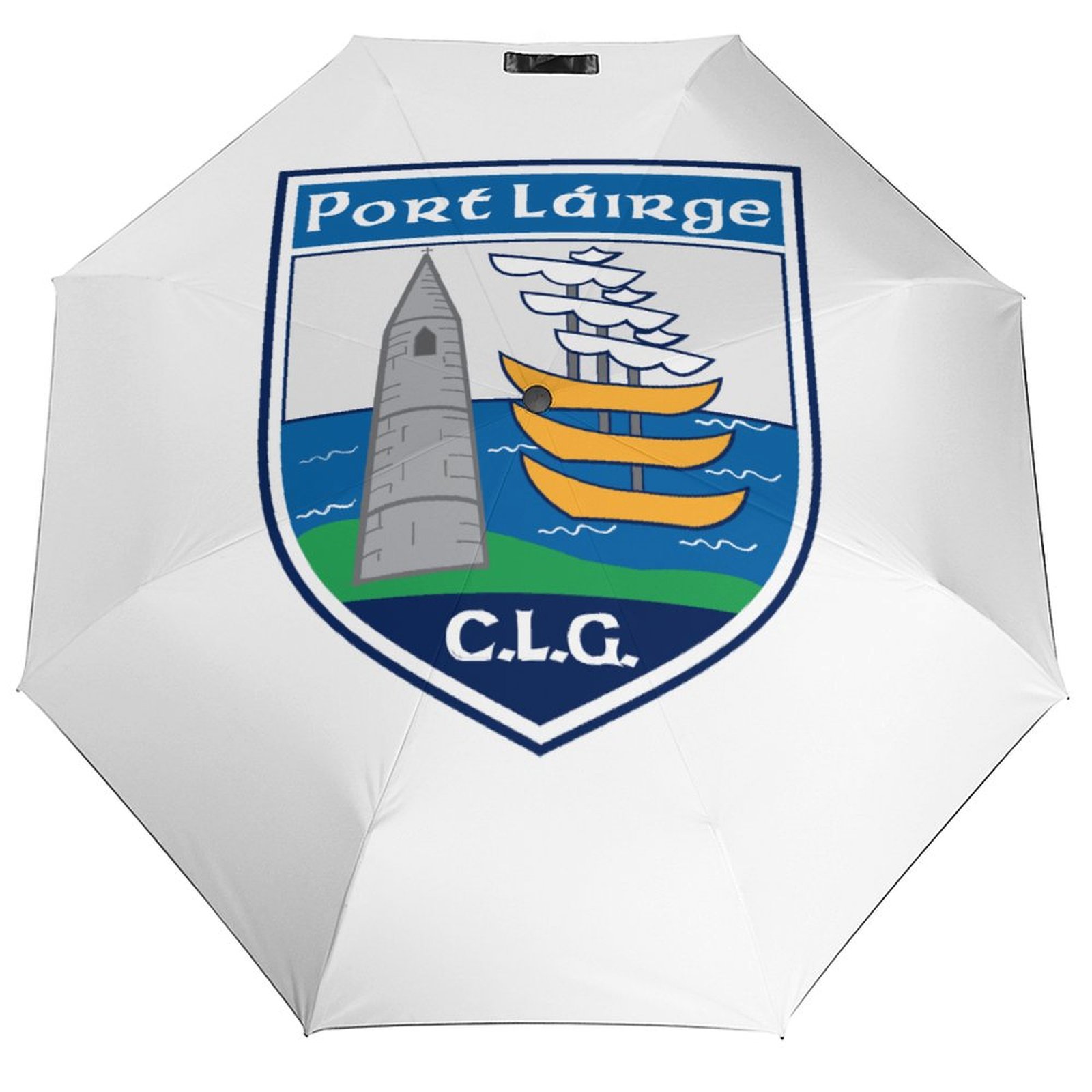 Waterford GAA Umbrella – Waterford County Crest Compact Rain Umbrella Waterford GAA Umbrella – Waterford County Crest Compact Rain Umbrella