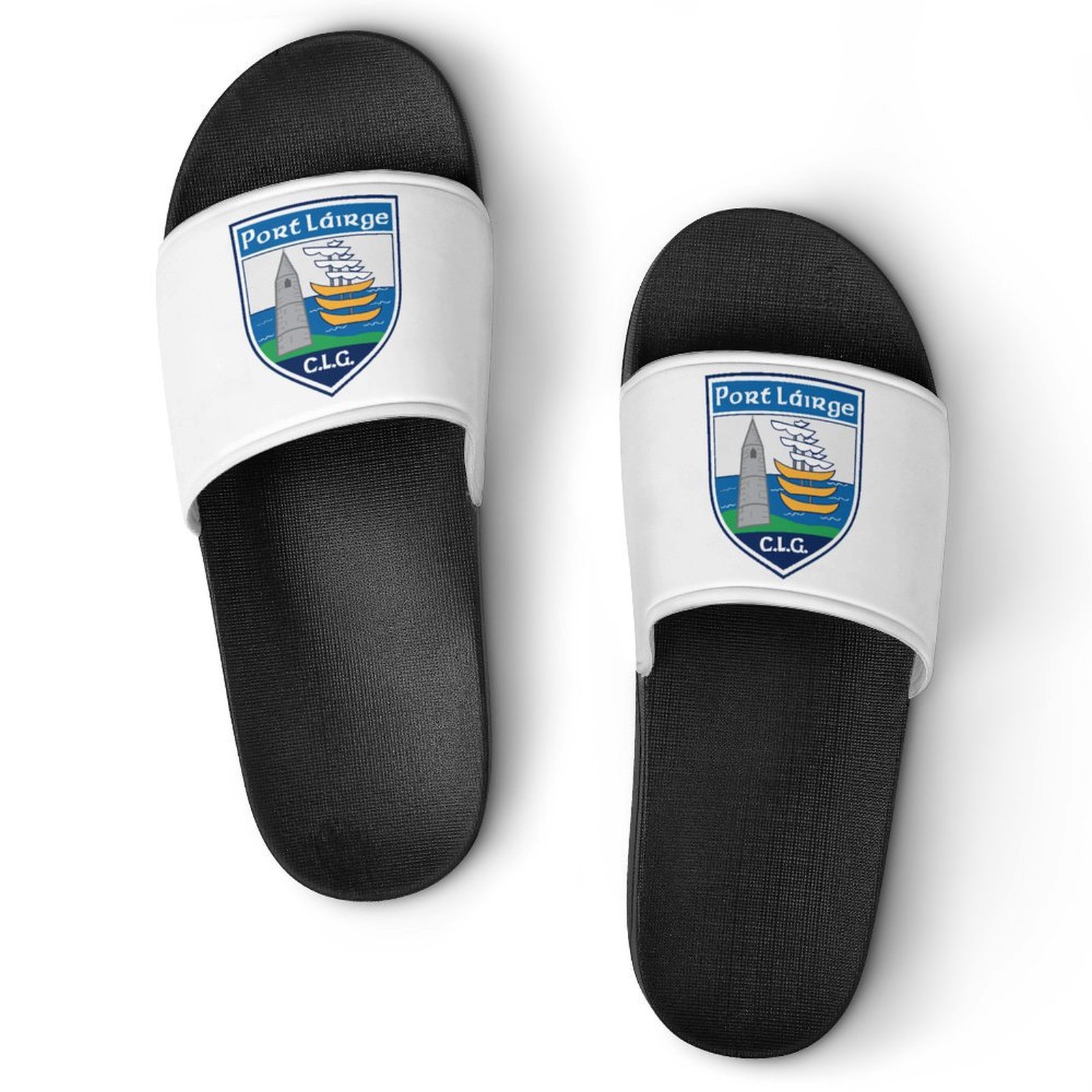Waterford GAA Sliders – Adult Sandals Waterford GAA Sliders – Adult Sandals