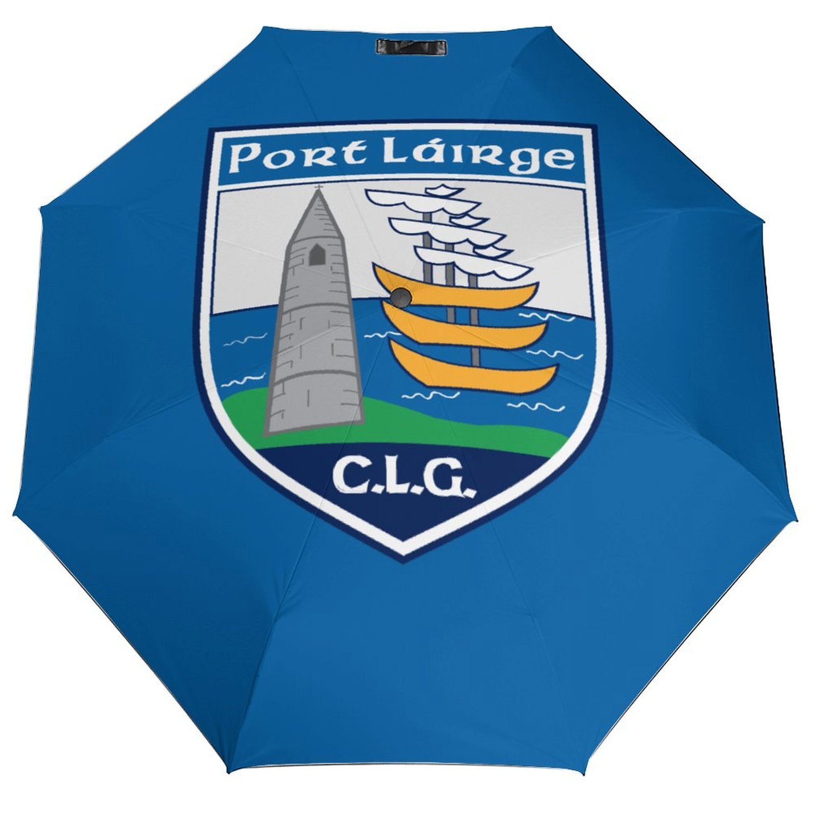 Waterford GAA Umbrella – Waterford County Crest Compact Rain Umbrella Waterford GAA Umbrella – Waterford County Crest Compact Rain Umbrella