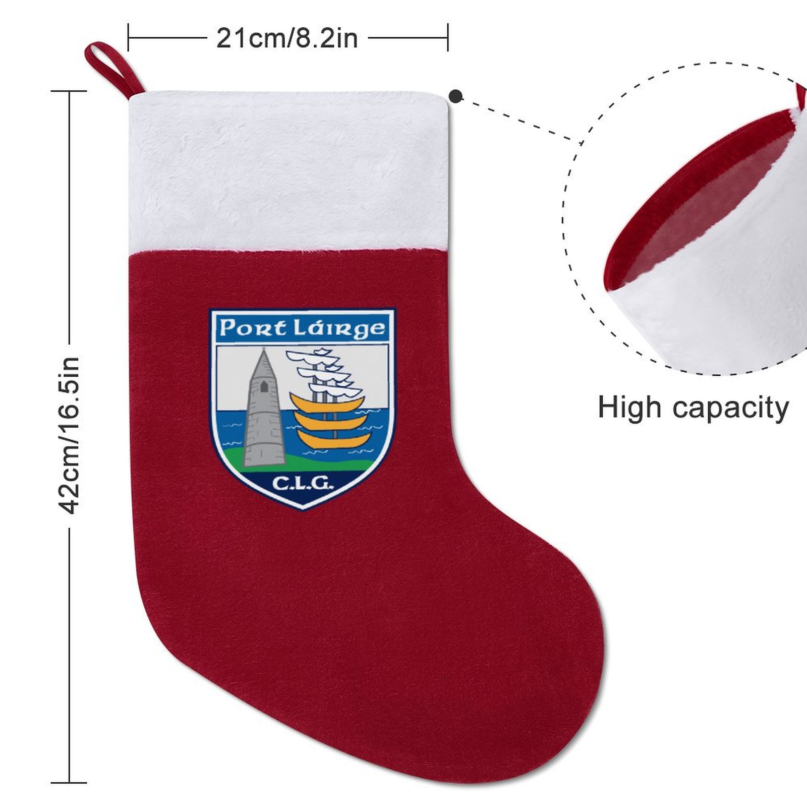 Waterford GAA Irish Christmas Socks Waterford GAA Irish Christmas Socks