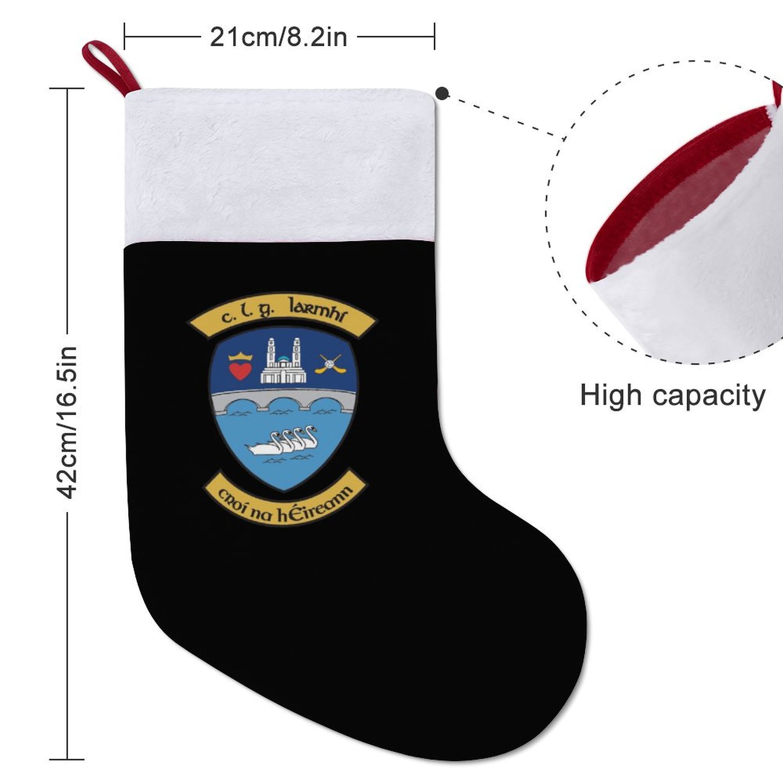 Westmeath GAA Irish Christmas Socks Westmeath GAA Irish Christmas Socks