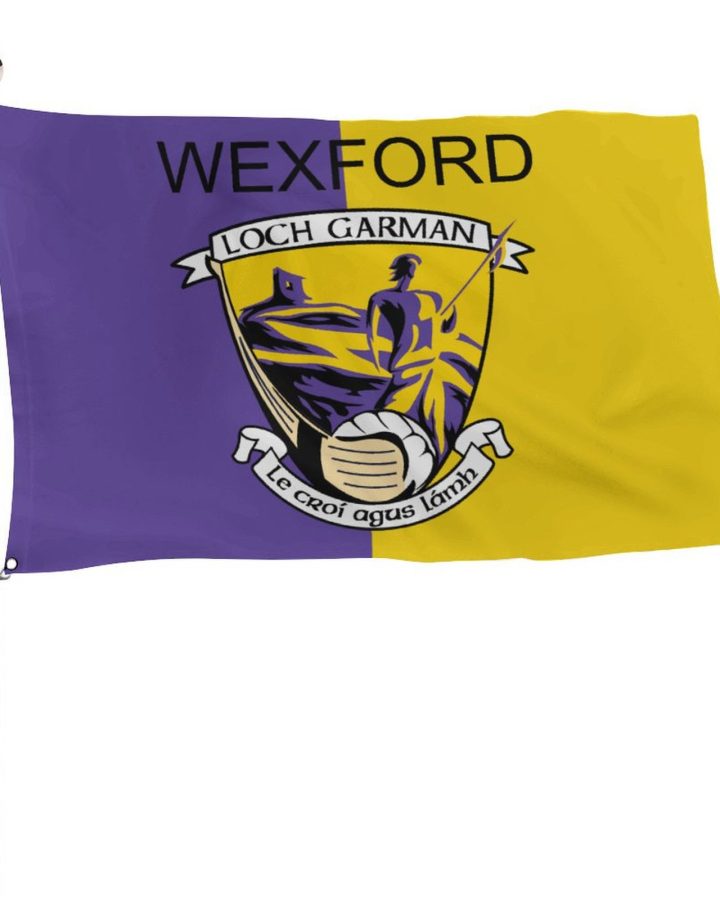 Wexford GAA Flag – County Colours and Crest