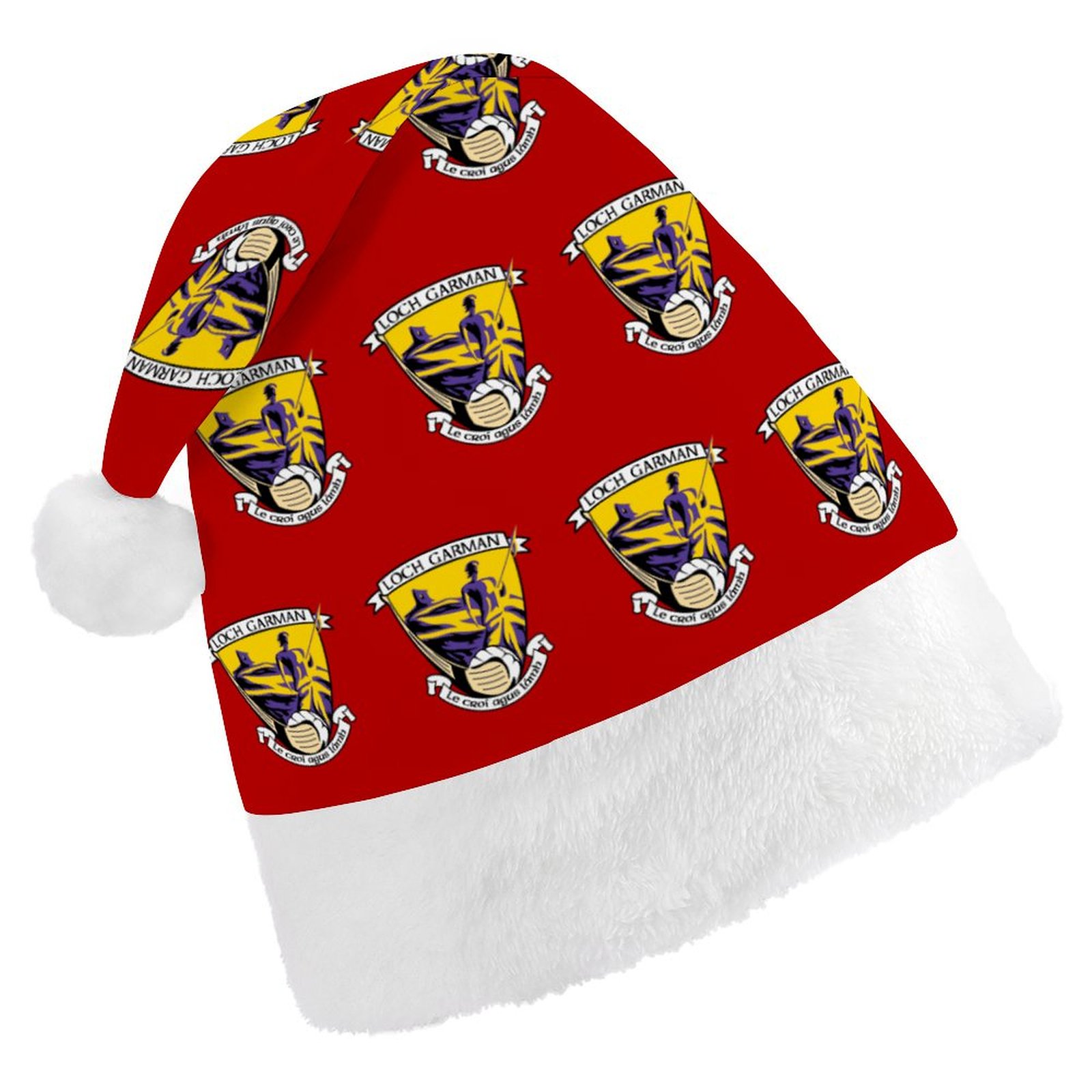 Wexford GAA Irish Christmas Hat – County Crest Santa Hat Wexford GAA Irish Christmas Hat – County Crest Santa Hat