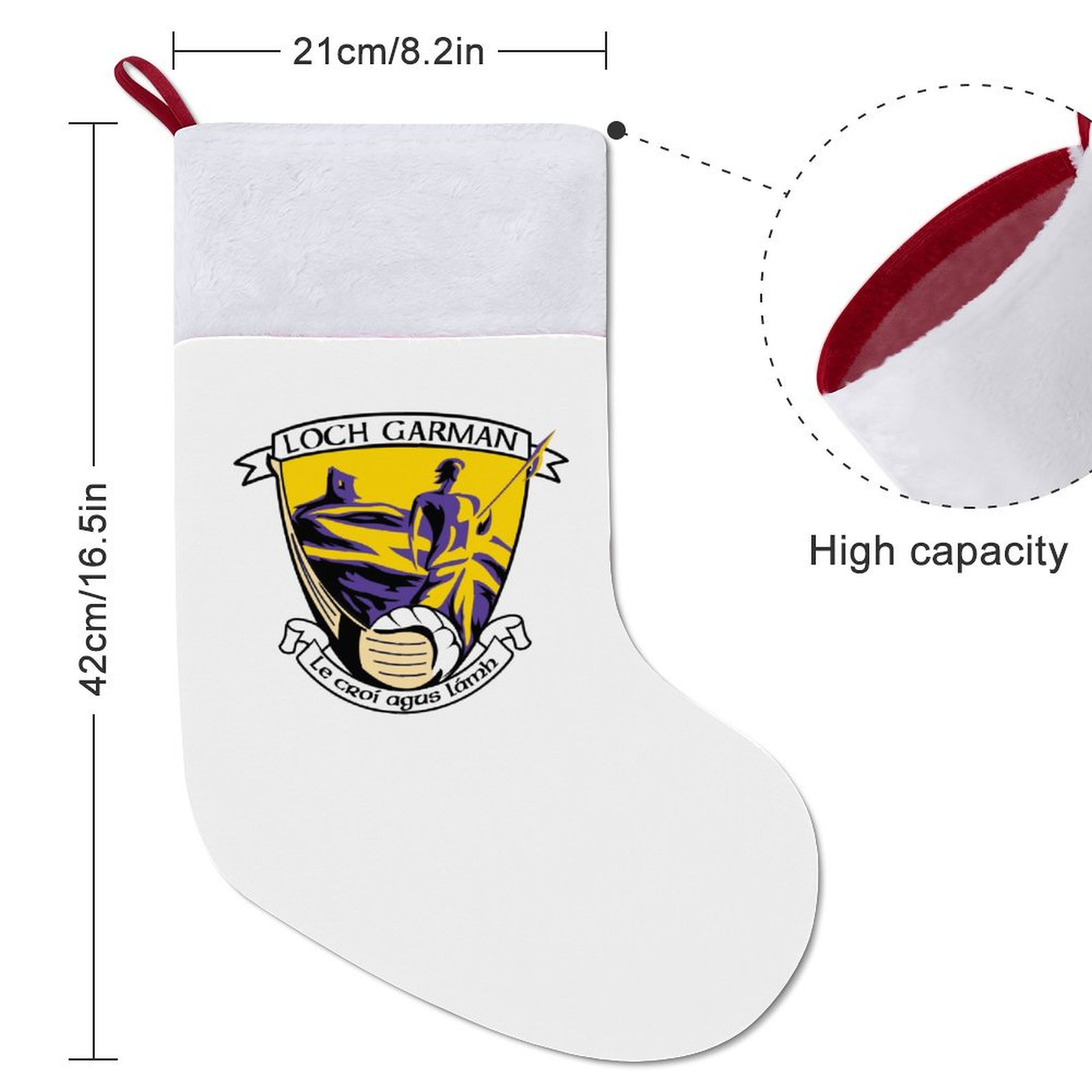 Wexford GAA Irish Christmas Socks Wexford GAA Irish Christmas Socks