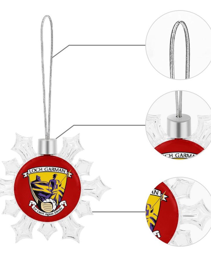 Wexford GAA Irish Christmas Snowflake Ornament