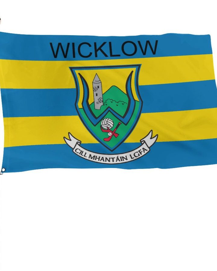Wicklow GAA Flag – County Colours and Crest