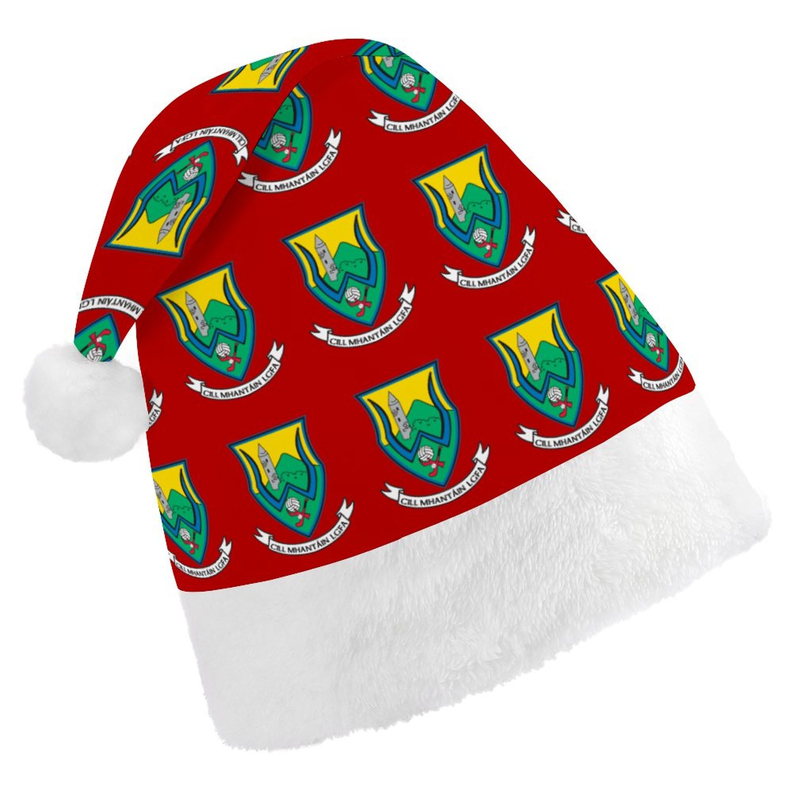 Wicklow GAA Irish Christmas Hat – County Crest Santa Hat Wicklow GAA Irish Christmas Hat – County Crest Santa Hat
