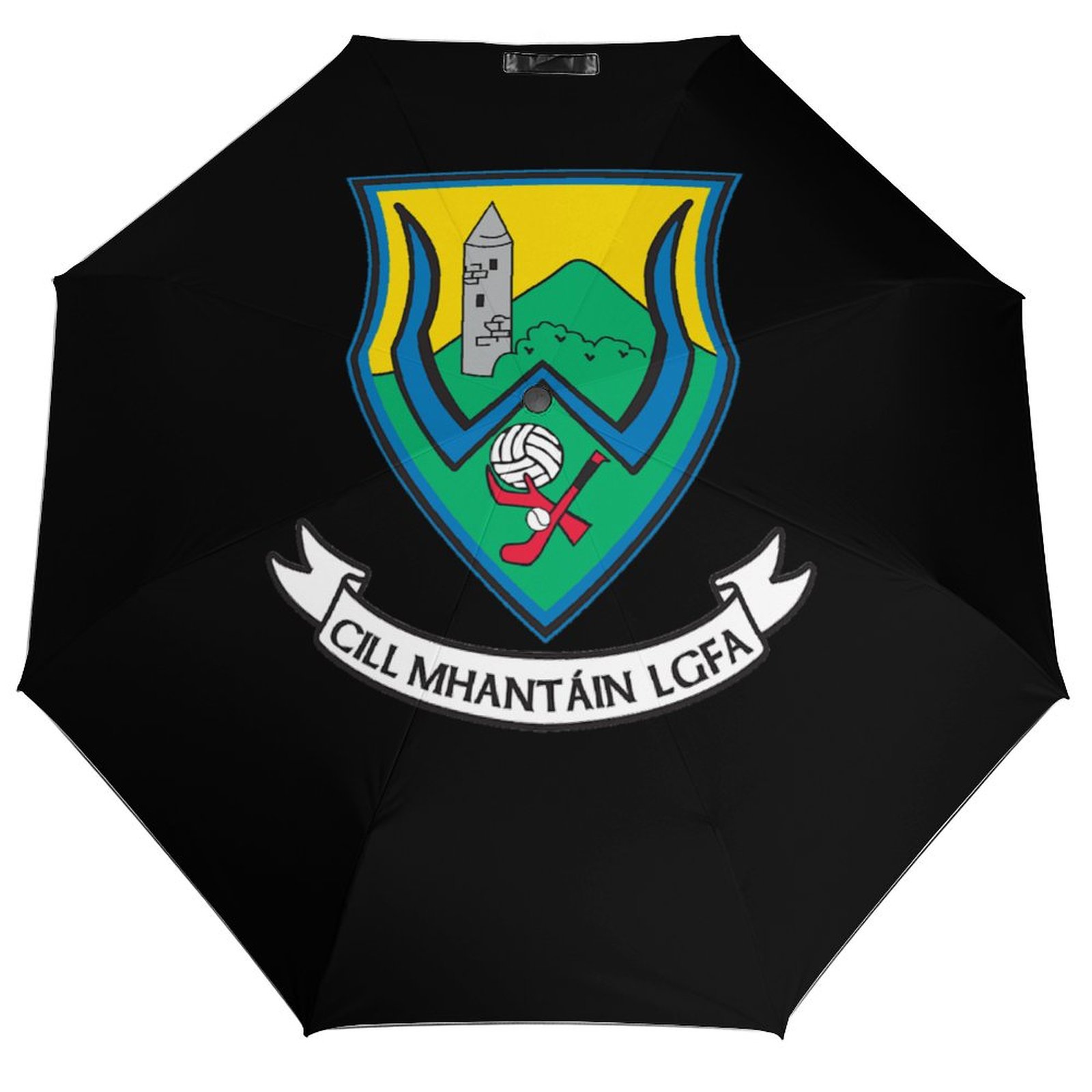 Wicklow GAA Umbrella – Wicklow County Crest Compact Rain Umbrella Wicklow GAA Umbrella – Wicklow County Crest Compact Rain Umbrella