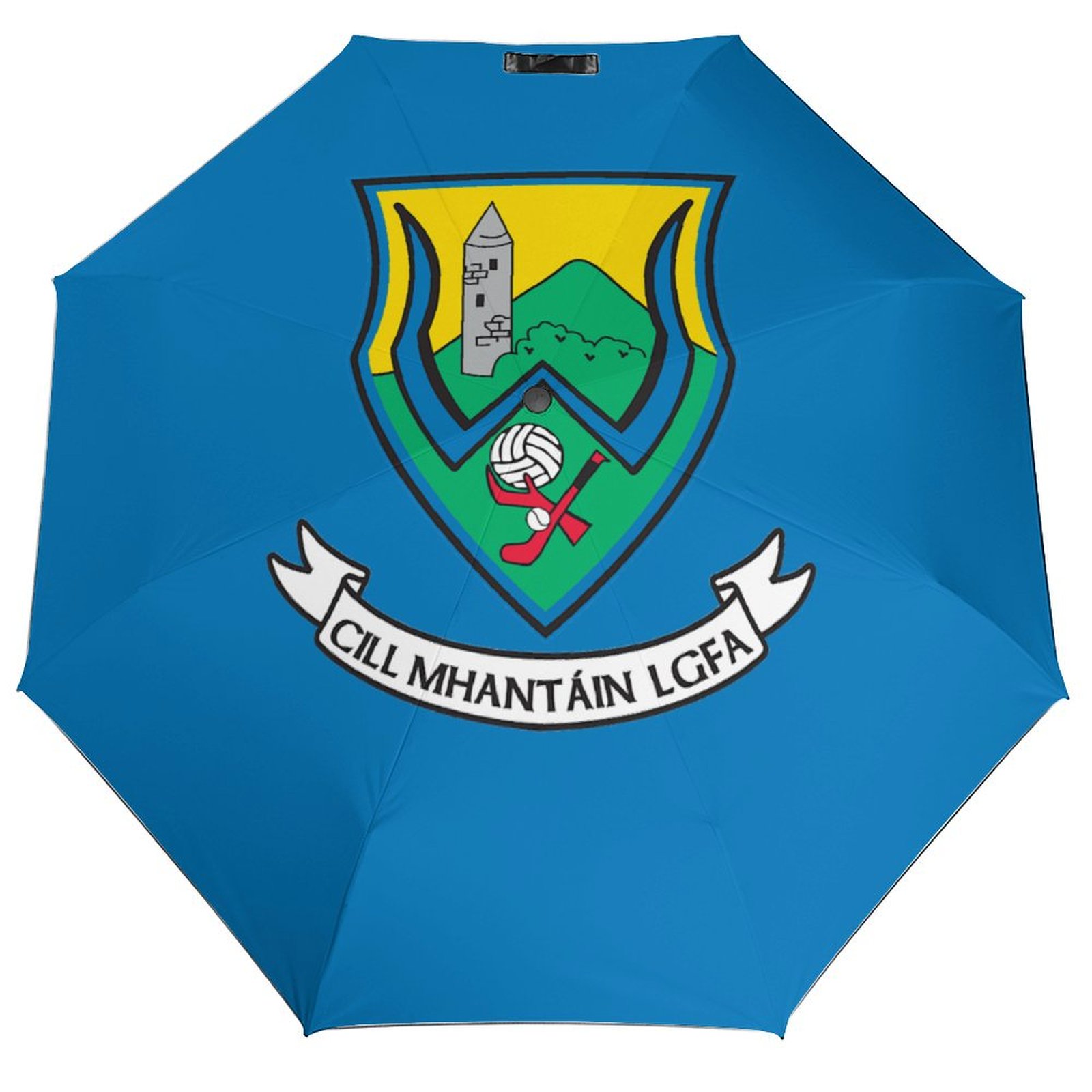 Wicklow GAA Umbrella – Wicklow County Crest Compact Rain Umbrella Wicklow GAA Umbrella – Wicklow County Crest Compact Rain Umbrella