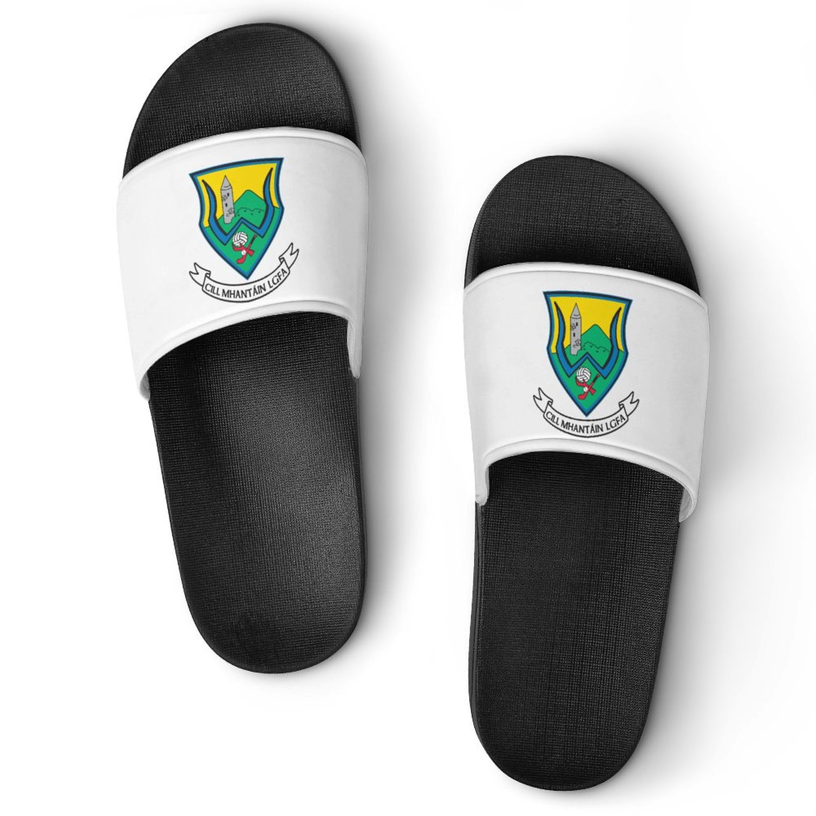 Wicklow GAA Sliders – Adult Sandals Wicklow GAA Sliders – Adult Sandals