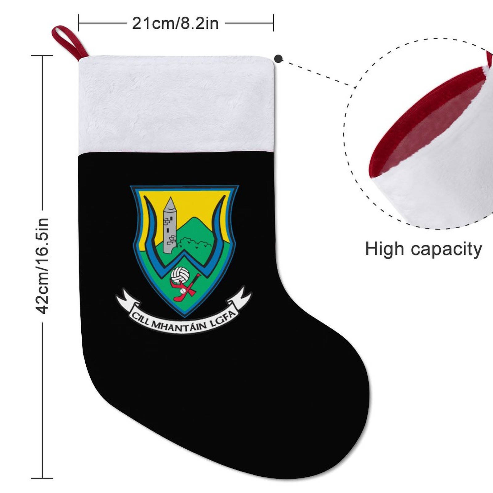 Wicklow GAA Irish Christmas Socks Wicklow GAA Irish Christmas Socks