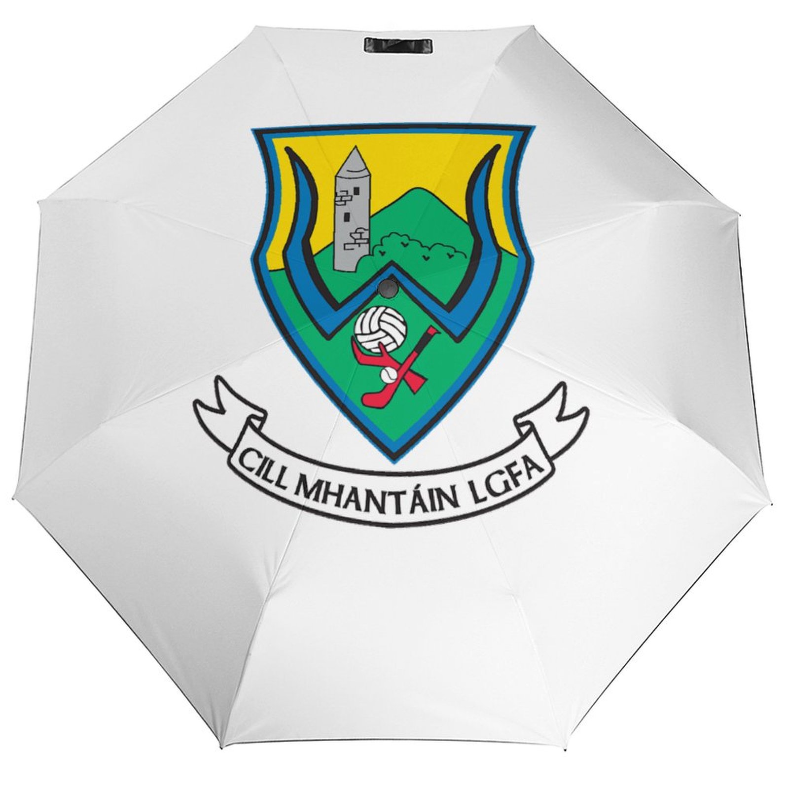 Wicklow GAA Umbrella – Wicklow County Crest Compact Rain Umbrella Wicklow GAA Umbrella – Wicklow County Crest Compact Rain Umbrella