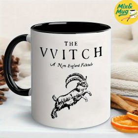 Witch Ceramic Mug - New England Goat Design